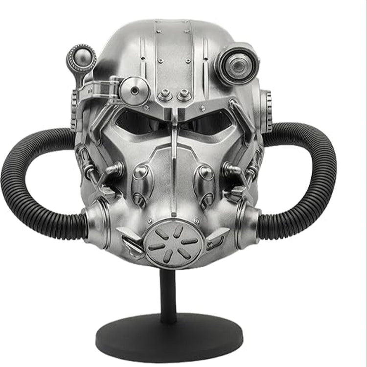 fallout 4 power armor motorcycle helmet Fallout T-60 Power Armor Silver Resin Cosplay Helmet