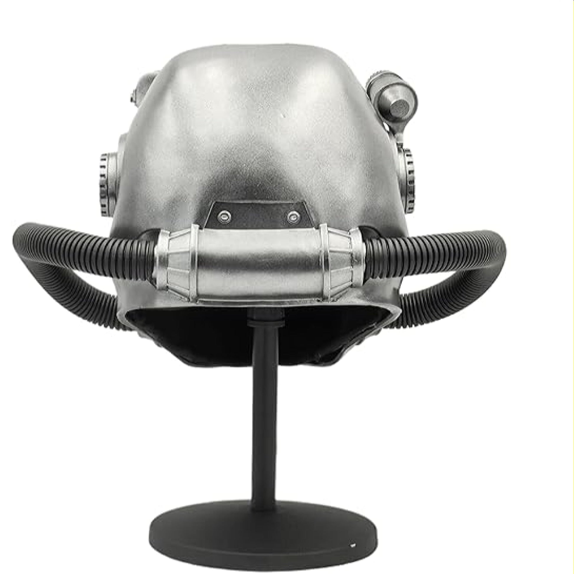 Fallout T - 60 Power Armor Silver Resin Cosplay Helmet - NEXTLEVELUK