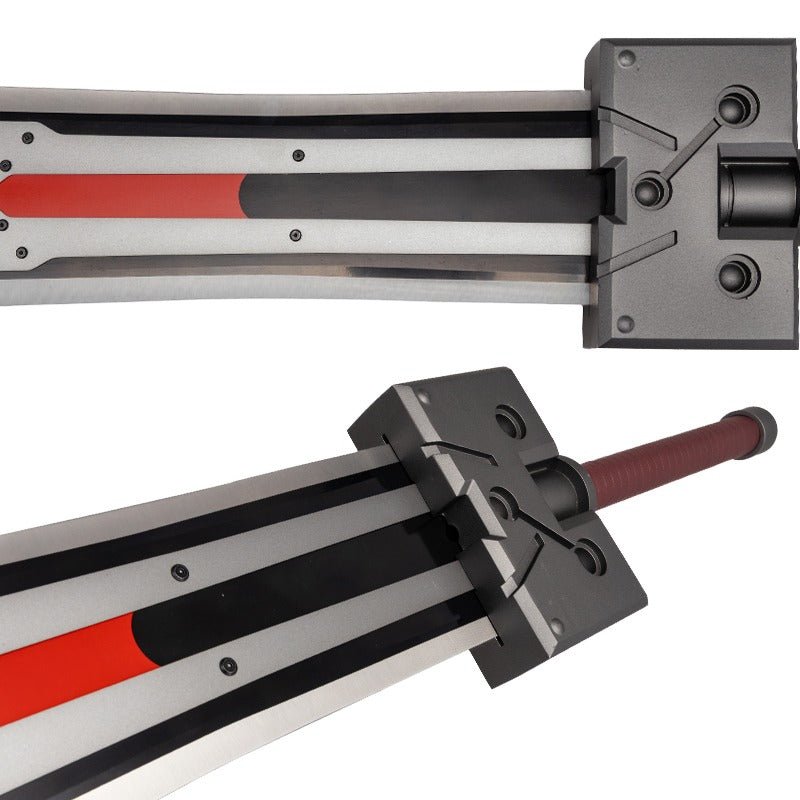 Final Fantasy Cloud Strife Hardedge Metal Sword - NEXTLEVELUK