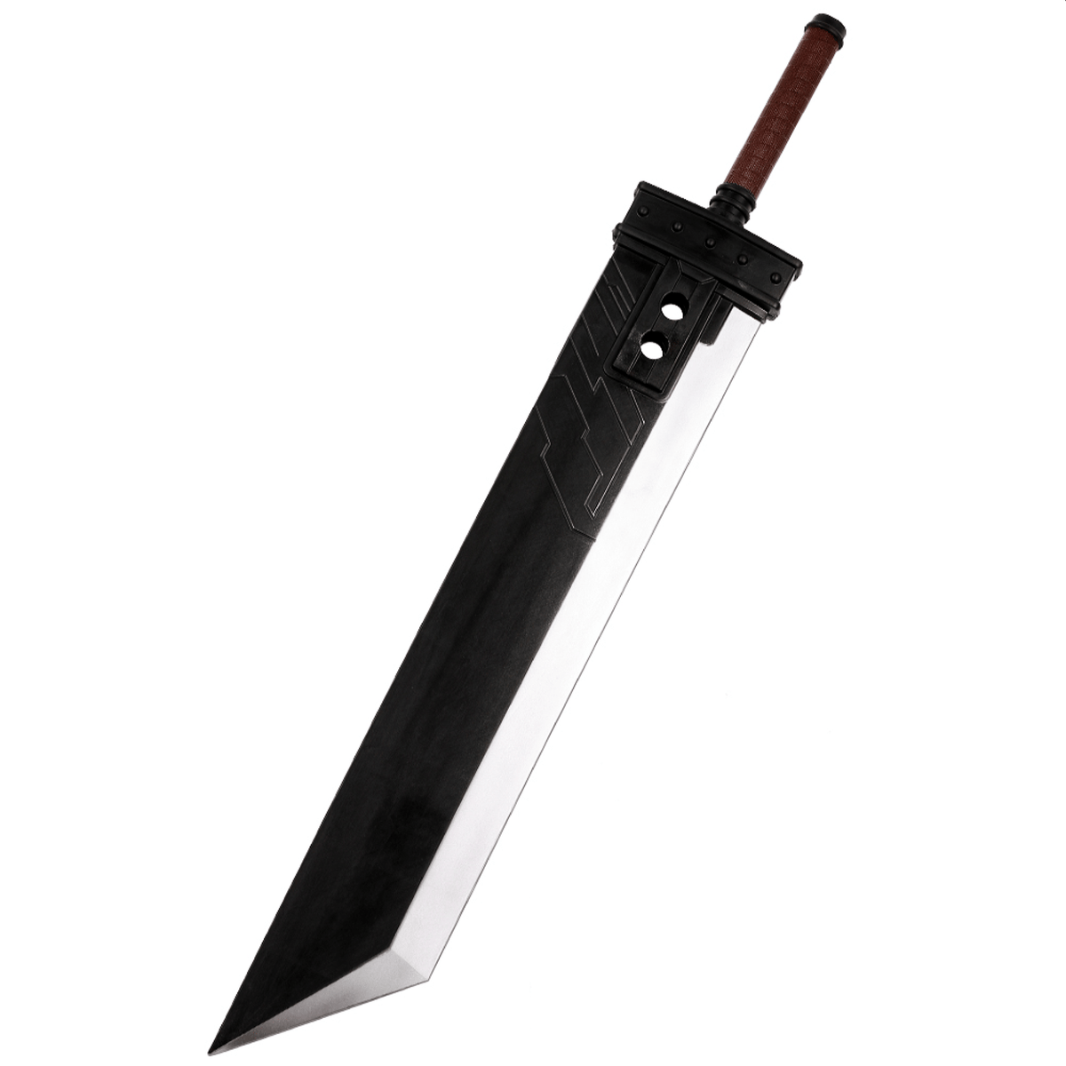 Final Fantasy VII Sword Remake Cloud Strife Buster Sword Brown Handle Foam Cosplay Sword - NEXTLEVELUK