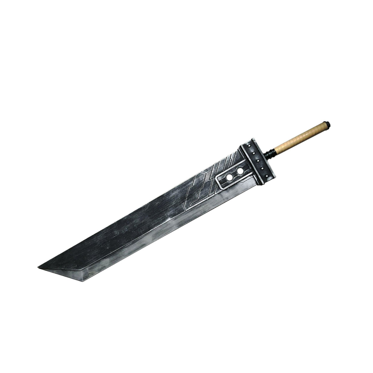 Final Fantasy VII Sword Remake Cloud Strife Buster Sword Yellow Handle Foam Cosplay Sword - NEXTLEVELUK