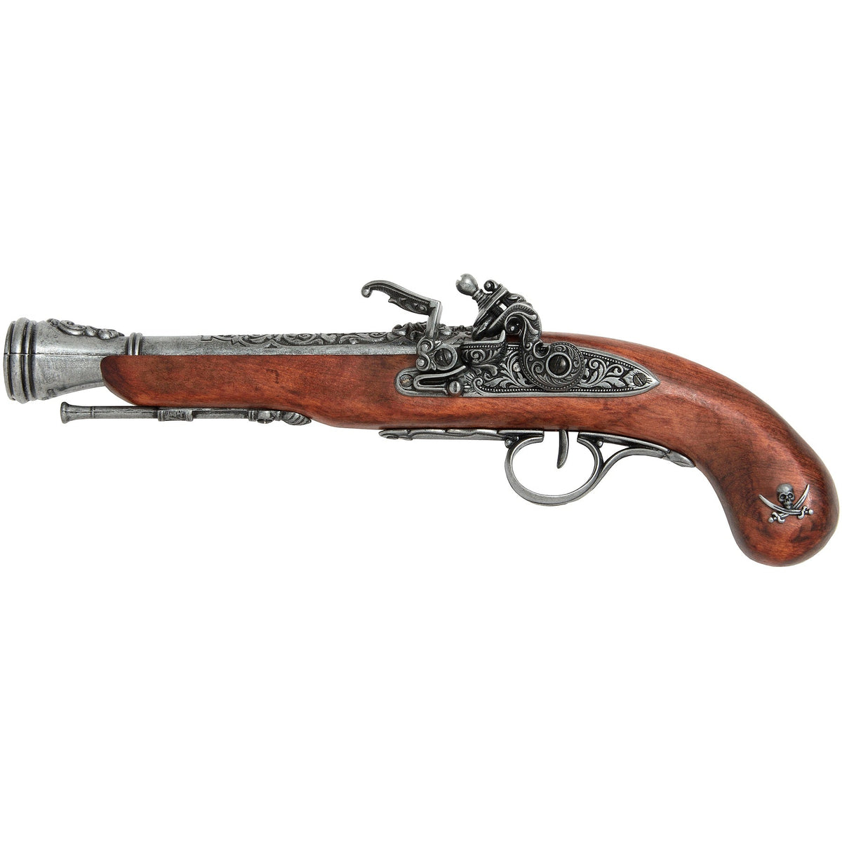 Flintlock Pirate Pistol 18th Century Denix Replica G1126G - NEXTLEVELUK