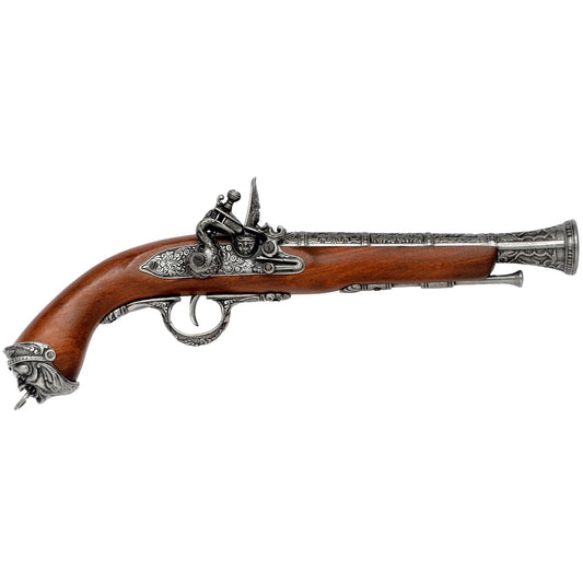 Flintlock Pistol Italy 18th Century Denix Replica G1045 - NEXTLEVELUK