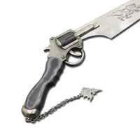 Final Fantasy VIII Squall Small Gunblade Metal Sword