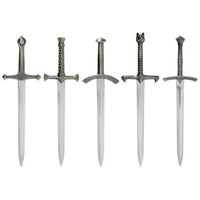 Game of Thrones House Set of 5 Letter Openers - NEXTLEVELUK