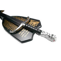 Game of Thrones Jon Snow Direwolf Sword with Plaque & Sheath - NEXTLEVELUK