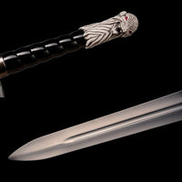 Game of Thrones Jon Snow Direwolf Sword with Plaque & Sheath Exclusive Edition - NEXTLEVELUK