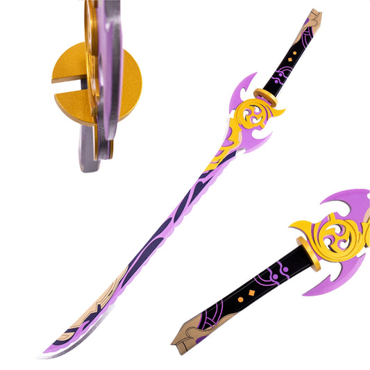 Genshin Impact Sword Kamisato Ayaka Mistsplitter Reforged Wooden Cosplay Sword - NEXTLEVELUK