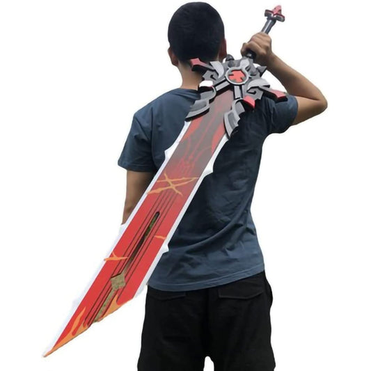 Genshin Impact Sword Wolf Gravestone Wooden Cosplay Sword - NEXTLEVELUK