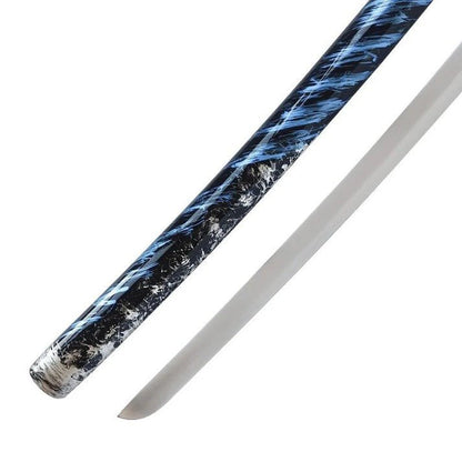 Ghost Of Tsushima Jin Sakai Blue Metal Katana - NEXTLEVELUK