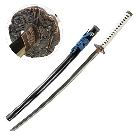 Ghost Of Tsushima Jin Sakai Metal Display Katana Black