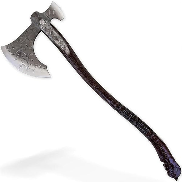 God Of War Axe Kratos Leviathan Axe RESIN Prop Replica DAMAGED