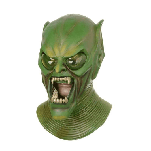 Green Goblin Latex Halloween Mask Spiderman Spider - man - NEXTLEVELUK