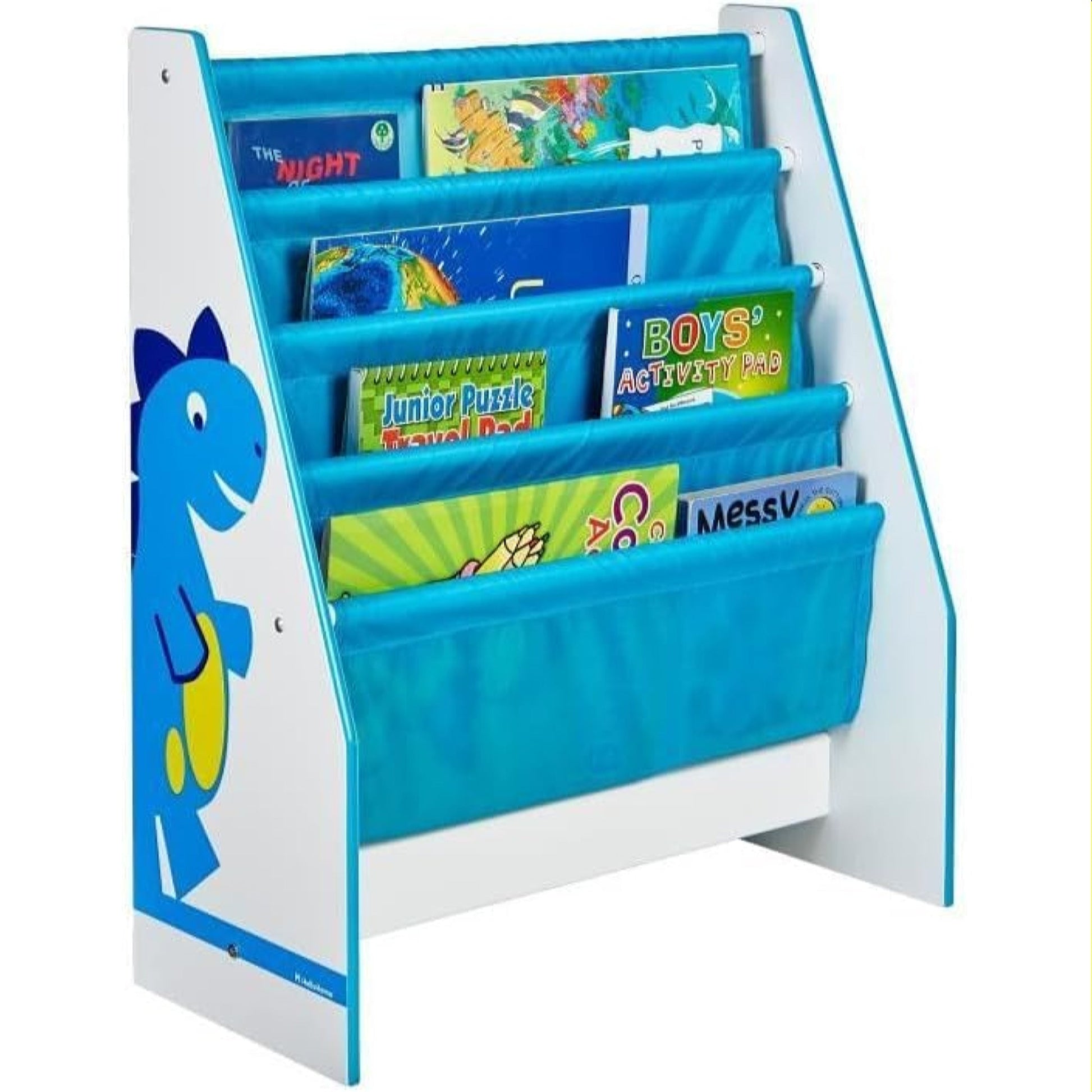 Hello Home Worlds Apart Dinosaurs Kids Sling Bookcase - NEXTLEVELUK