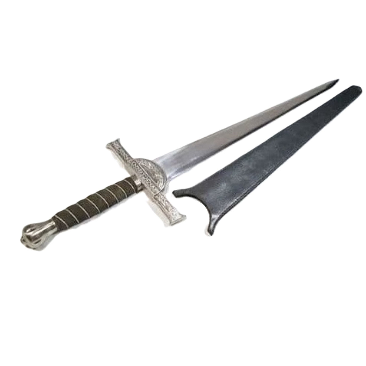 Highlander Clan MacLeod Metal Sword in Sheath - NEXTLEVELUK