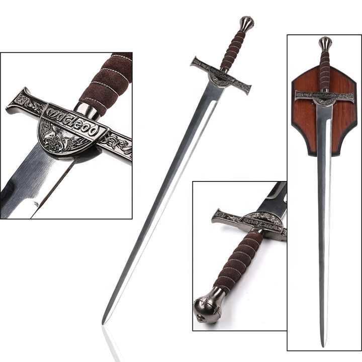 Highlander Deluxe Clan Macleod Connor Metal Claymore - NEXTLEVELUK