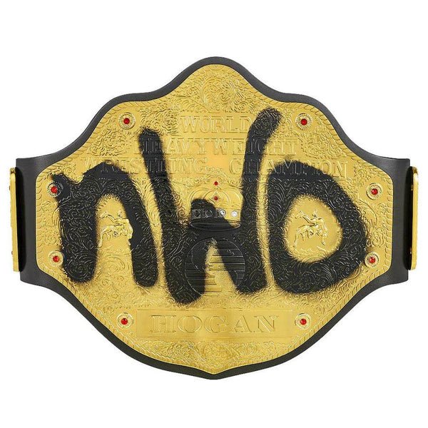Hulk Hogan ''Hollywood'' nWo Signature Series Championship Belt 6MM Plate
