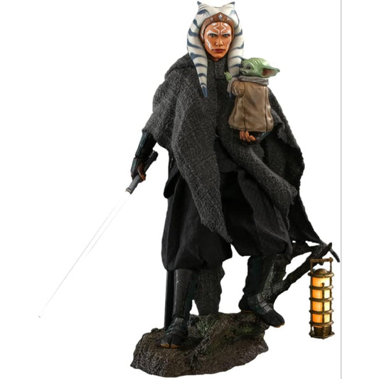 Hot Toys Star Wars The Mandalorian 2 - Pack 1/6 Ahsoka Tano & Grogu Action Figure - NEXTLEVELUK