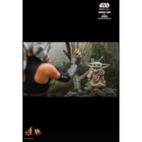 Hot Toys Star Wars The Mandalorian 2 - Pack 1/6 Ahsoka Tano & Grogu Action Figure - NEXTLEVELUK