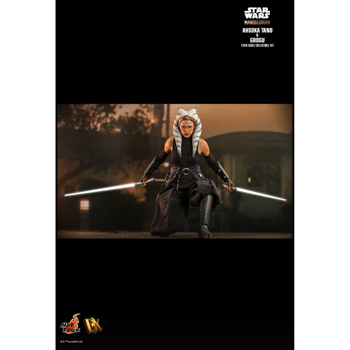Hot Toys Star Wars The Mandalorian 2 - Pack 1/6 Ahsoka Tano & Grogu Action Figure - NEXTLEVELUK