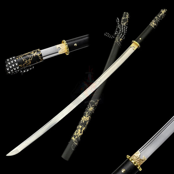 Ghost Of Yotei Gilded Night Metal Blade Katana