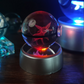 Pokemon Ball Espeon Glass Crystal Pokeball 8 with Light-Up LED Base Ornament 80mm XL Size