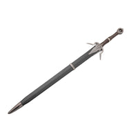 Witcher IV Ciri's Metal Sword with Back Scabbard & Sheath