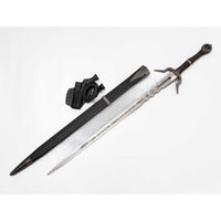 Witcher IV Ciri's Metal Sword with Back Scabbard & Sheath