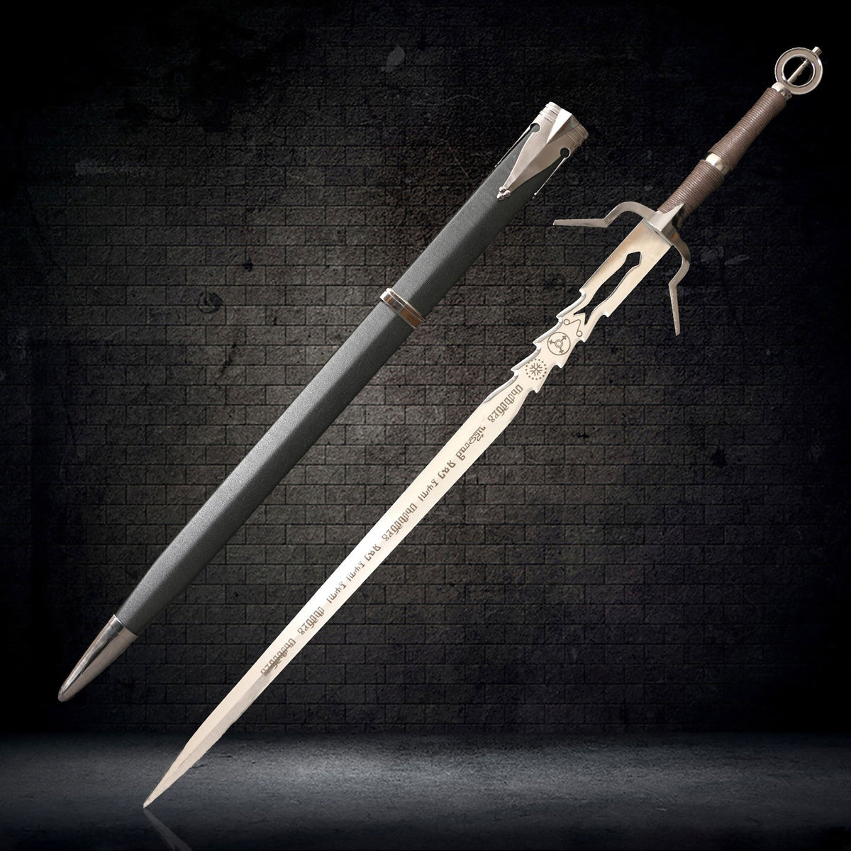 Witcher IV Ciri's Metal Sword with Scabbard
