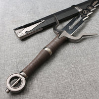 Witcher IV Ciri's Metal Sword with Back Scabbard & Sheath