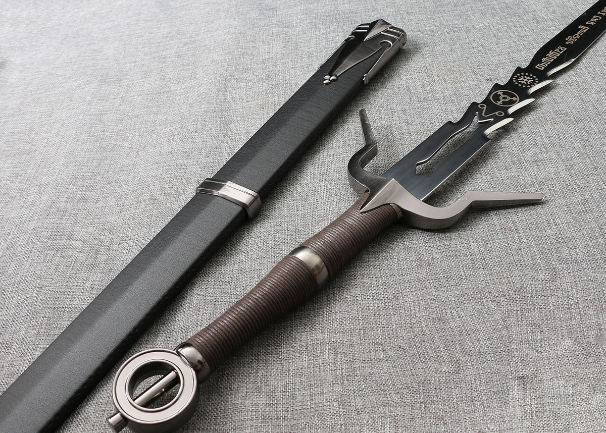 Witcher IV Ciri's Metal Sword with Scabbard