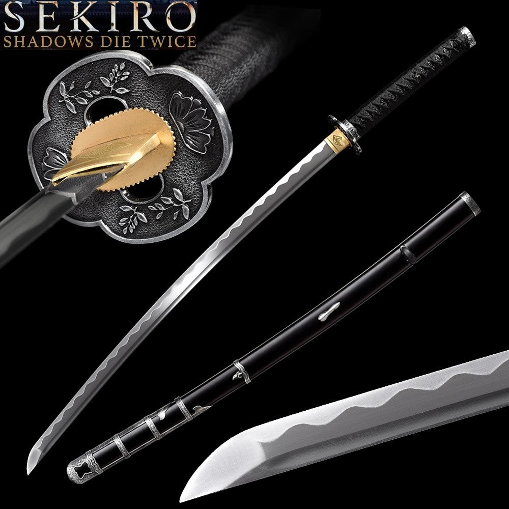 Sekiro: Shadows Die Twice Mortal Blade Carbon Steel Metal Katana Sword