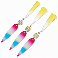 KPop Demon Hunters Zoey’s Shin-kal Metal Throwing Knives Replica - Display Only Collector's Item