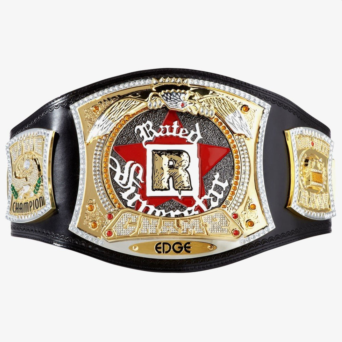 WWE Edge R Rated Championship Replica Title Belt 4MM Brass Plate