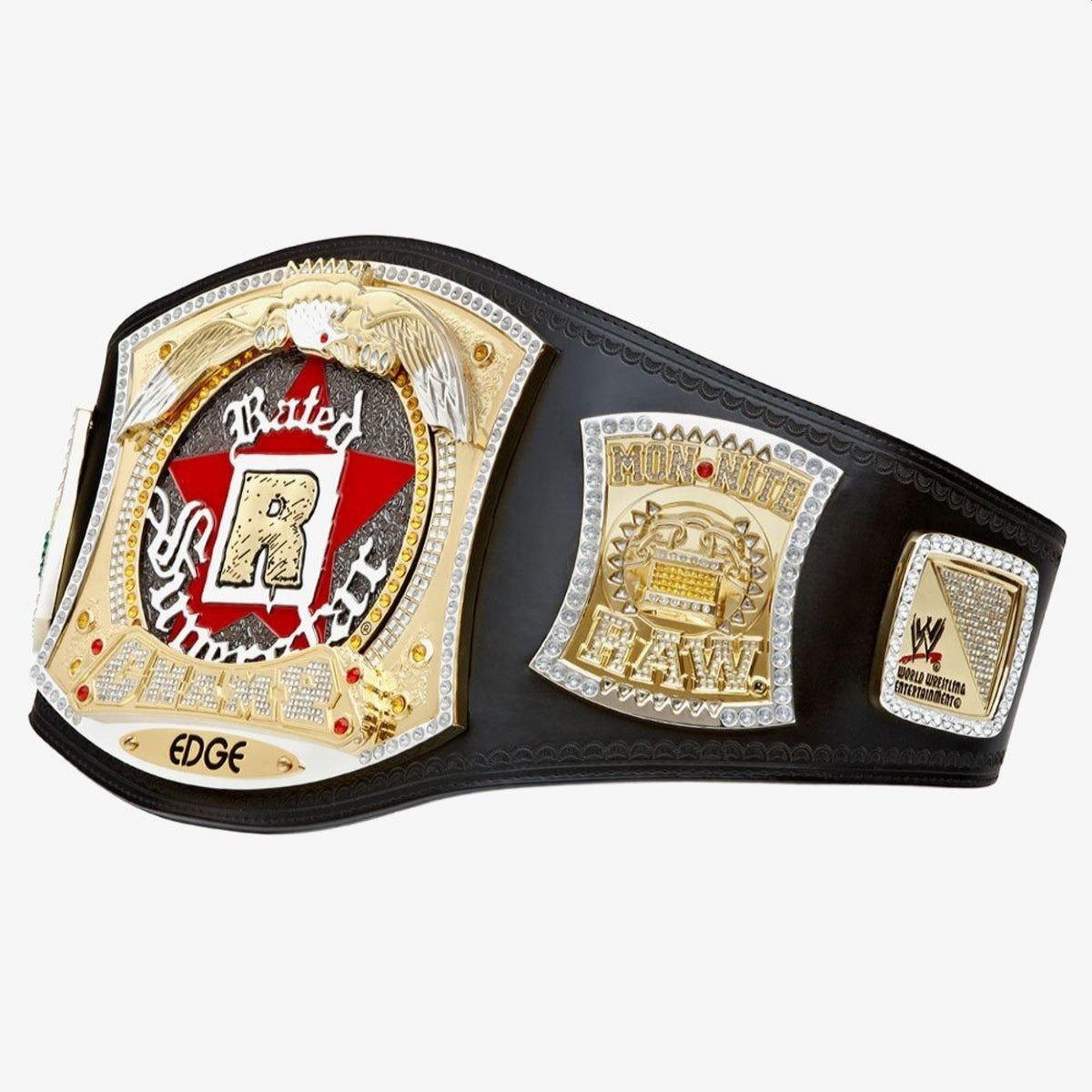 WWE Edge R Rated Championship Replica Title Wrestling Belt 4MM Brass Plate