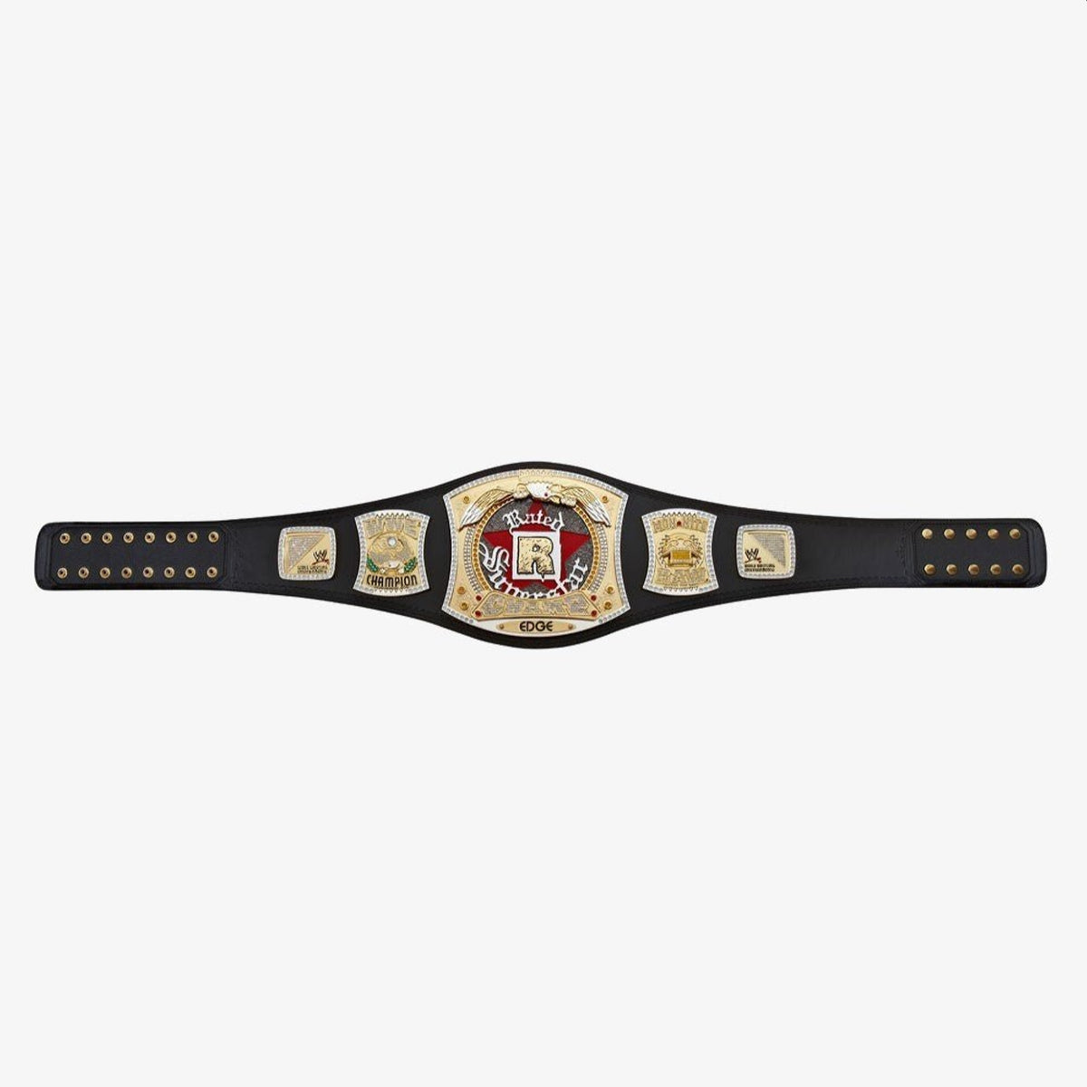 WWE Edge R Rated Championship Replica Title Wrestling Belt 4MM Brass Plate