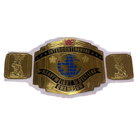 WWE White Intercontinental Championship Replica Wrestling Title Belt 4MM Brass Plate