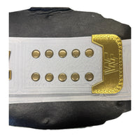 WWE White Intercontinental Championship Replica Wrestling Title Belt 4MM Brass Plate