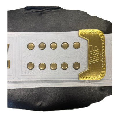 WWE White Intercontinental Championship Replica Wrestling Title Belt 4MM Brass Plate