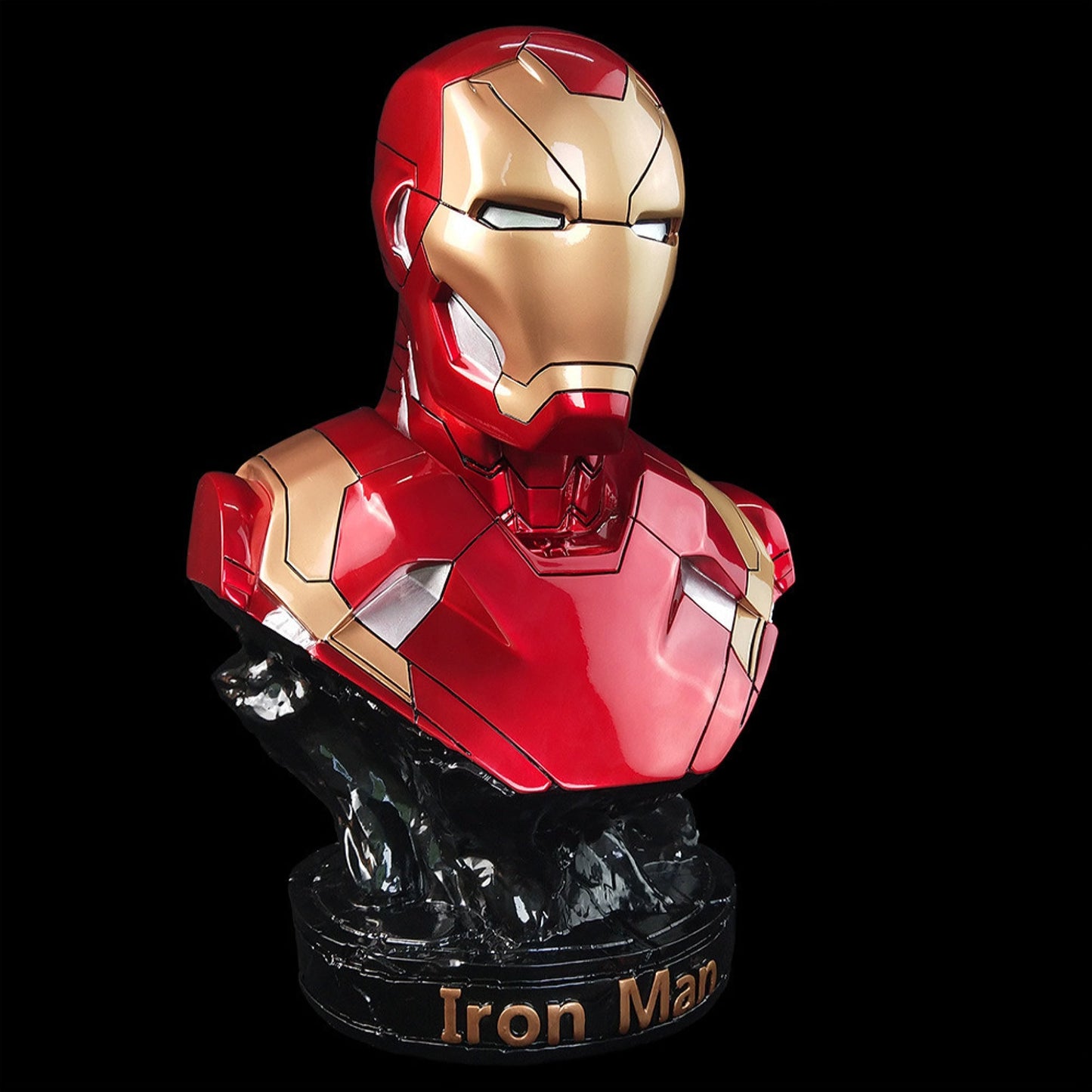 Iron Man Bust Replica Premium Resin Sculpture - NEXTLEVELUK