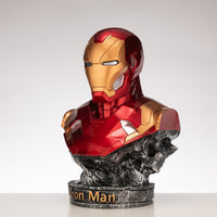 Iron Man Bust Replica Premium Resin Sculpture - NEXTLEVELUK