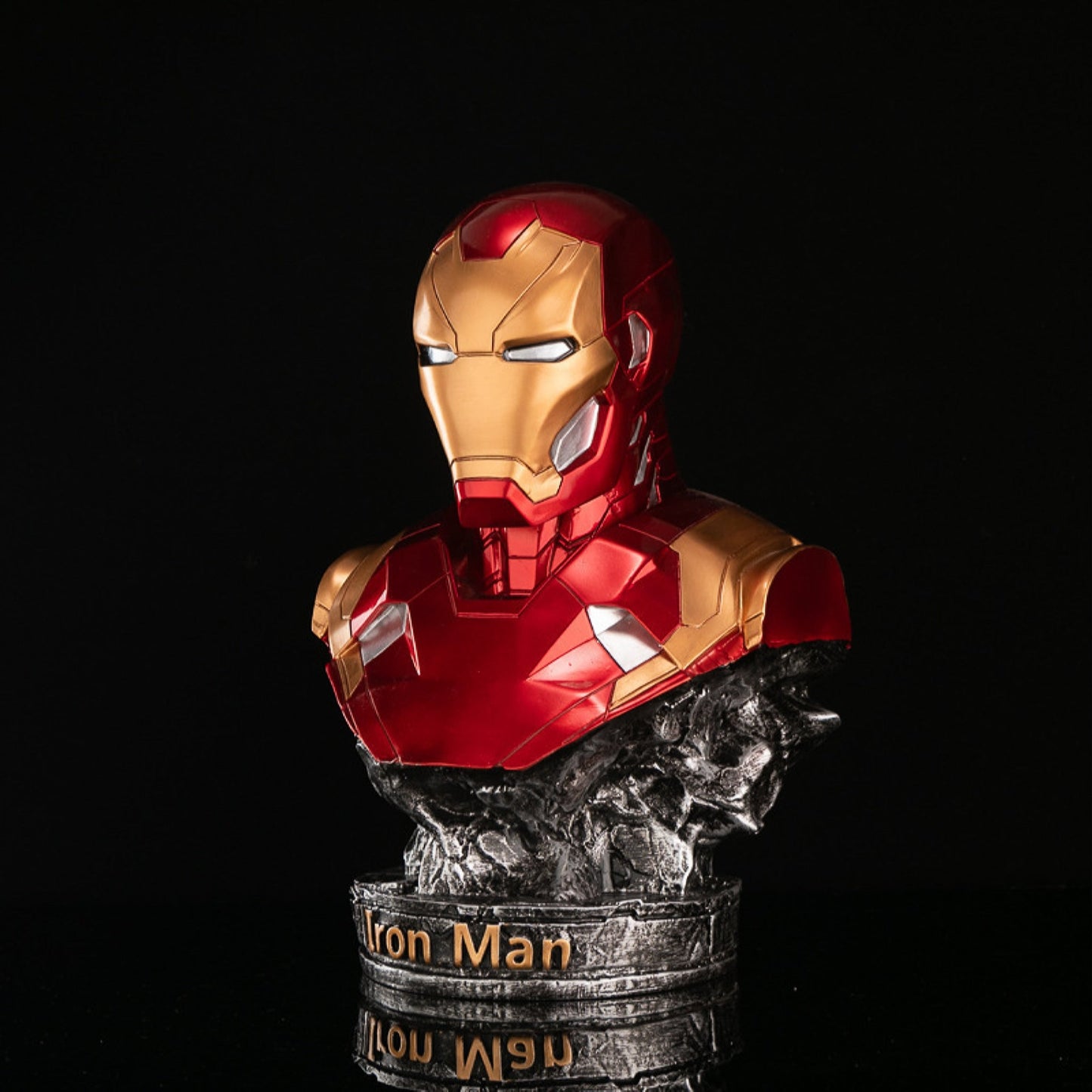 Iron Man Bust Replica Premium Resin Sculpture - NEXTLEVELUK