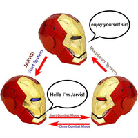 Iron Man MK 5 Wearable Electronic Helmet Voice Activated Replica Prop - NEXTLEVELUK