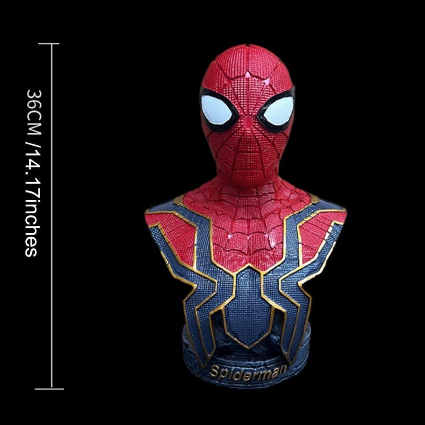 Iron Spider Bust Replica Premium Resin Sculpture Spiderman Spider - man - NEXTLEVELUK