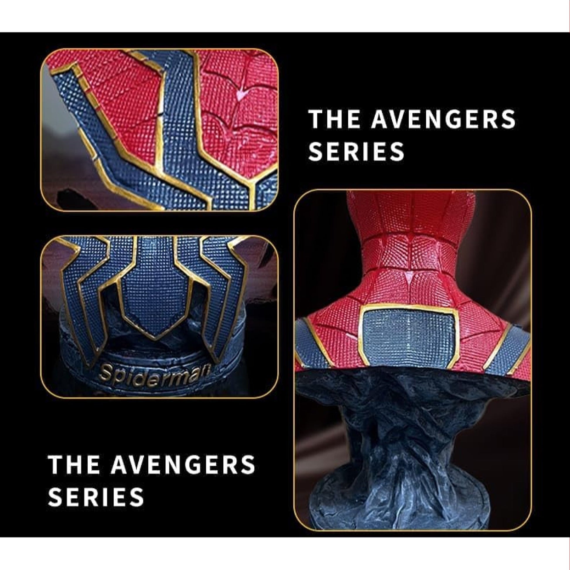 Iron Spider Bust Replica Premium Resin Sculpture Spiderman Spider - man - NEXTLEVELUK