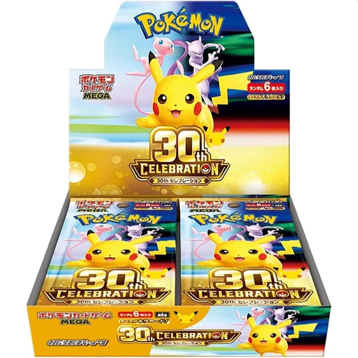 Pokemon 30th Celebration M6a Japanese Booster Pack / Box