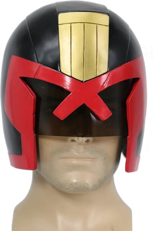 Judge Dredd Peacekeeper Resin Replica Helmet - NEXTLEVELUK