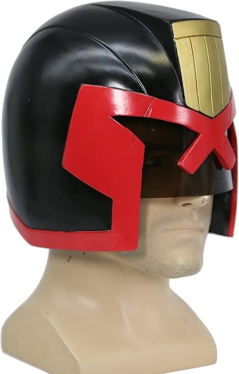 Judge Dredd Peacekeeper Resin Replica Helmet - NEXTLEVELUK