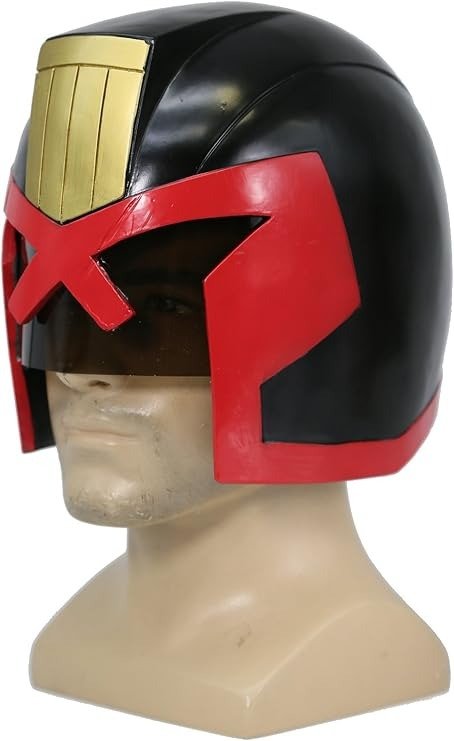 Judge Dredd Peacekeeper Resin Replica Helmet - NEXTLEVELUK