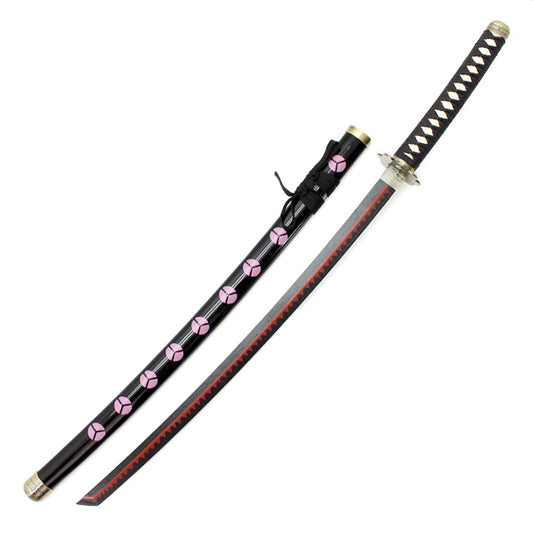 One Piece Roronoa Zoro Shusui Katana Wooden Cosplay Sword